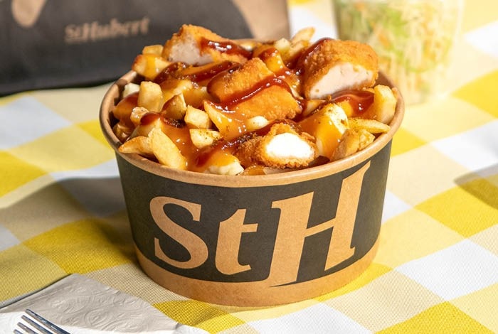 Picture of the Lil’ St-Hubert Poutine.